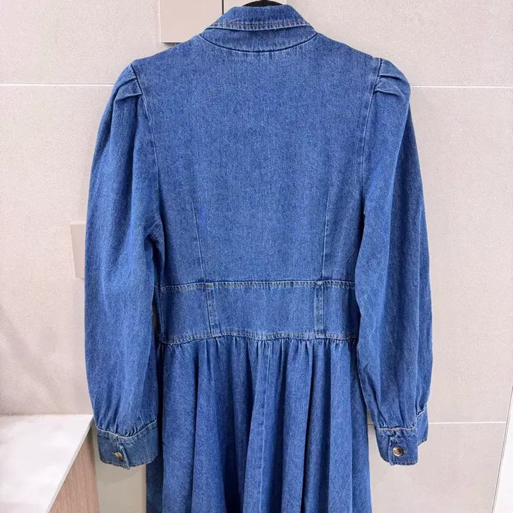 [BUNJANG] USA Denim Long Dress / USA 데님 롱원피스
