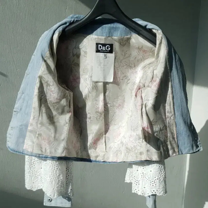 [BUNJANG] D&amp;G Victorian Denim Jacket / 06 S/S D&amp;G victorian denim jacket