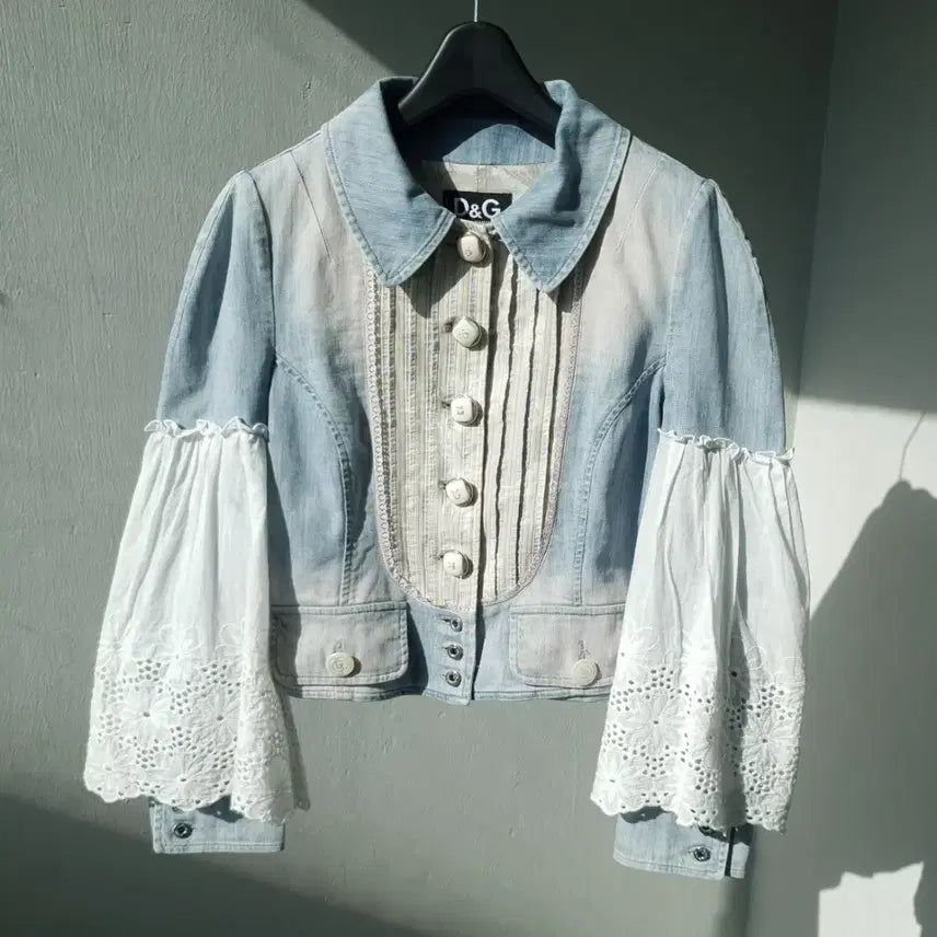 [BUNJANG] D&amp;G Victorian Denim Jacket / 06 S/S D&amp;G victorian denim jacket