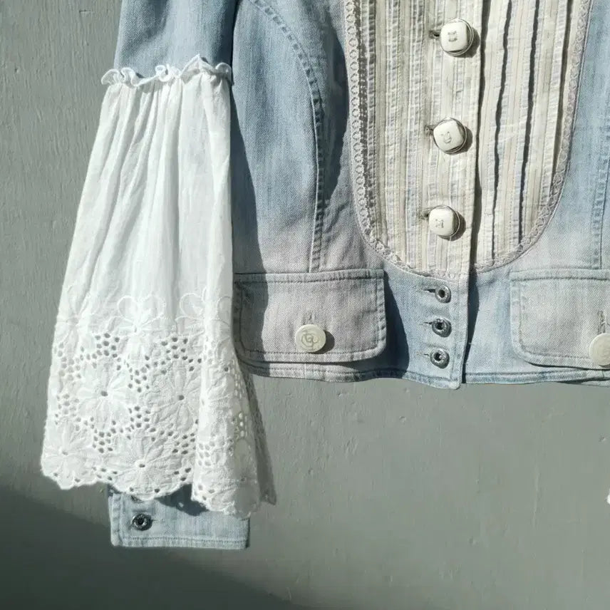 [BUNJANG] D&amp;G Victorian Denim Jacket / 06 S/S D&amp;G victorian denim jacket