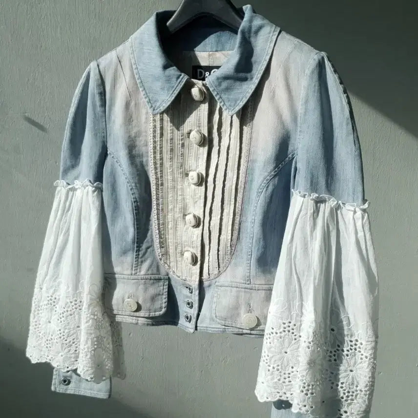 [BUNJANG] D&amp;G Victorian Denim Jacket / 06 S/S D&amp;G victorian denim jacket