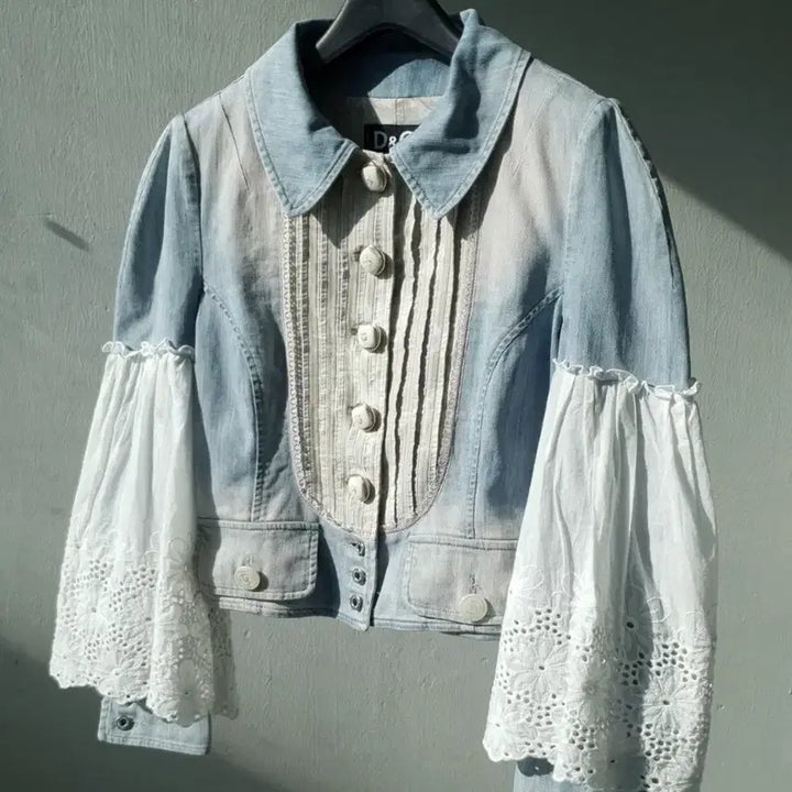 [BUNJANG] D&amp;G Victorian Denim Jacket / 06 S/S D&amp;G victorian denim jacket