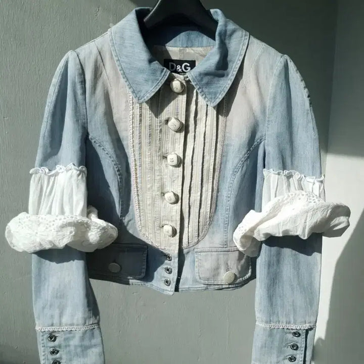 [BUNJANG] D&amp;G Victorian Denim Jacket / 06 S/S D&amp;G victorian denim jacket
