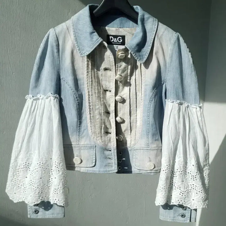 [BUNJANG] D&amp;G Victorian Denim Jacket / 06 S/S D&amp;G victorian denim jacket