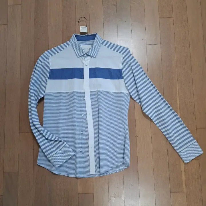 [BUNJANG] Basic House Striped Shirt / 베이직하우스 스트라이프 셔츠