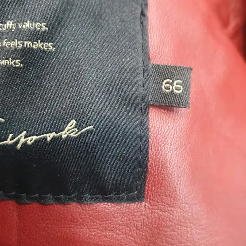 [BUNJANG] Jessie Redtone Leather Rider Jacket / 제시레드톤 가죽 라이더 자켓