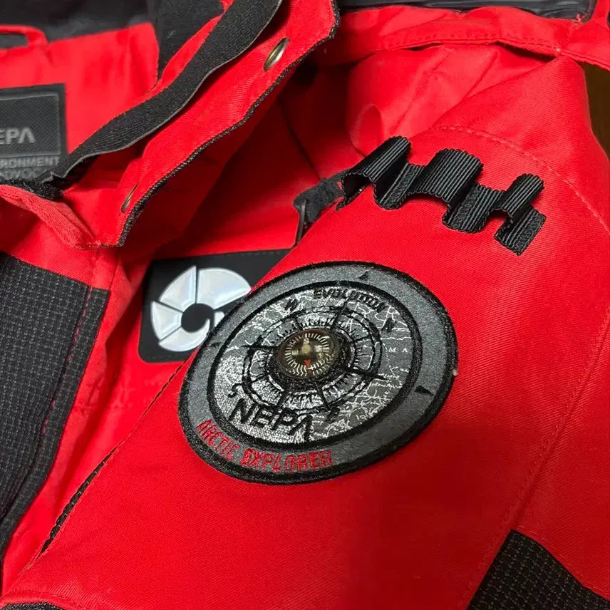 [BUNJANG] Nepa Red Padded Jacket Size 105 / 네파 빨간색 패딩 105