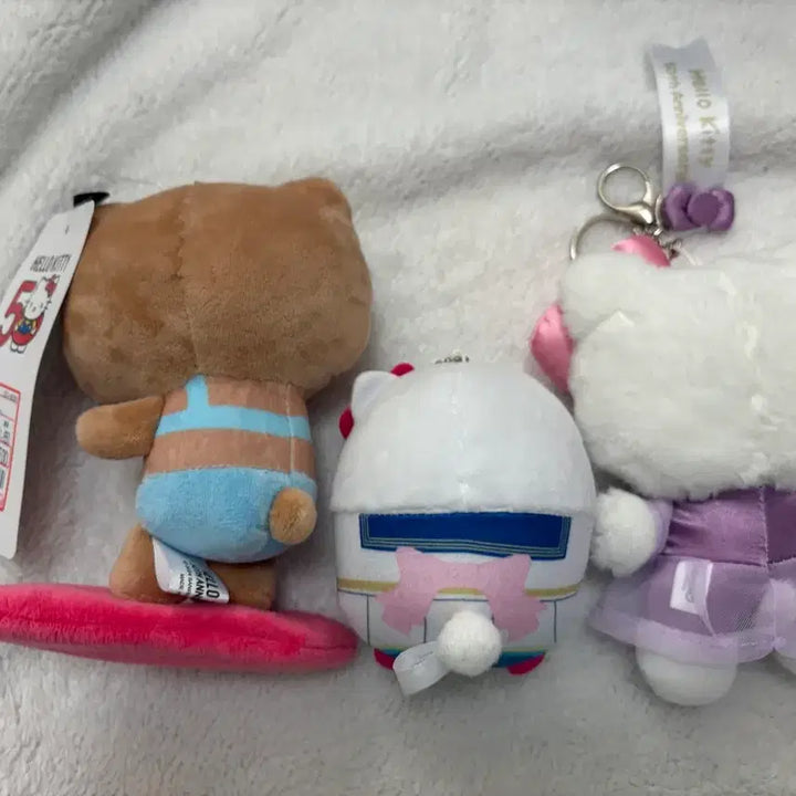[BUNJANG] Sailor Kitty & Abeille Tanning Kitty Keyring Bundle Set / 키티 키링 마스코트 일괄판매(세일러키티 아베일 태닝키티)