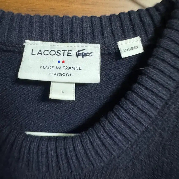 [BUNJANG] Lacoste Navy Knit (L) / 라코스테 네이비 니트(L)