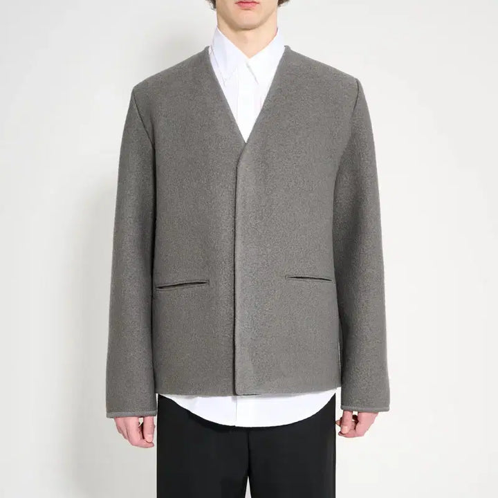 [BUNJANG] Rier Walker Cardigan Jacket Gray / [M] 리에르 워커 가디건 자켓 그레이 Rier