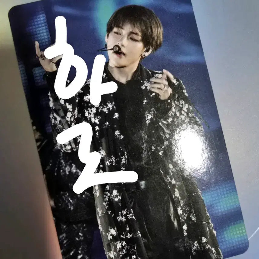 BUNJANG] BTS V Love Yourself in New York Blu-ray Photocard / 덤O