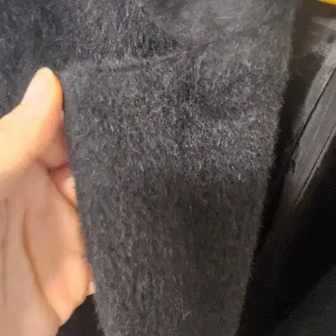 [BUNJANG] NICE CLAUP Black Coat / 나이스클랍 검정색 코트