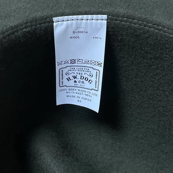 [BUNJANG] Dog & Co. Travelers Hat Olive 42 / 도그앤코 트래블러스 햇 올리브 42