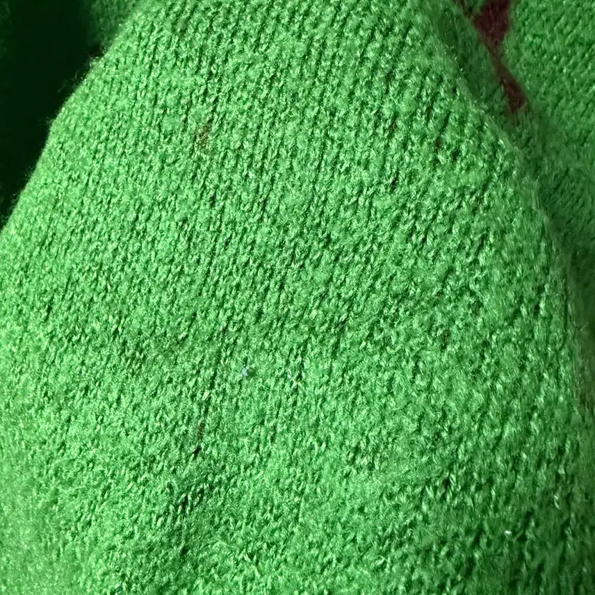 [BUNJANG] Super Sub Thunder Brushed Knit Green M / 슈퍼서브 THUNDER 브러쉬드 니트 그린 M
