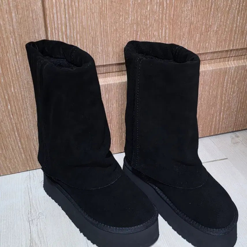 [BUNJANG] Rockfish Weatherwear Folded Boots (Middle) 240 Black / 락피쉬 웨더웨어 폴디드 부츠 미들 240 블랙판매합니다