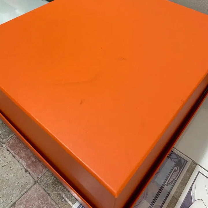 [BUNJANG] Hermes Bag Box Set / 에르메스 가방박스(37.5x33.5x15)+속지+북렛+인보이스봉투+쇼핑백