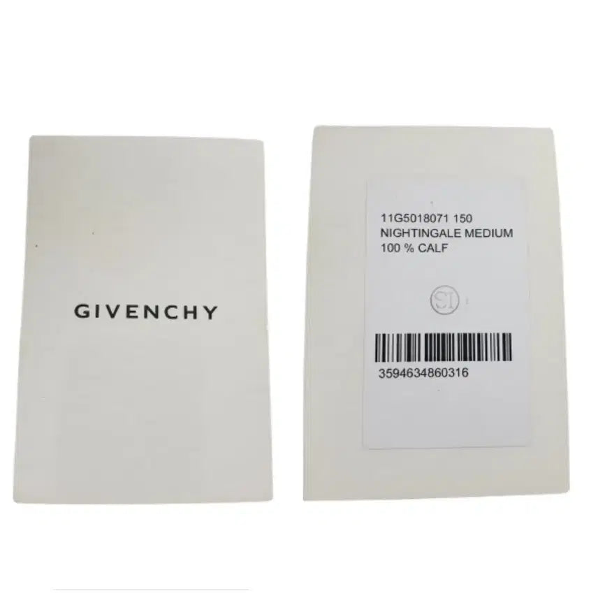 [BUNJANG] Givenchy Nightingale Ivory Leather Tote Bag / 지방시 나이팅게일