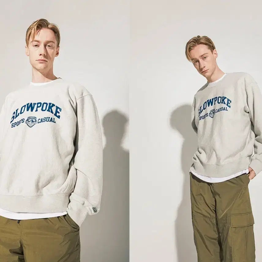 [BUNJANG] Slowpoke Sweatshirt / 슬로우포크 맨투맨 스웻셔츠