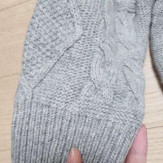 [BUNJANG] Child Wool Blend Knit Sweater (Size 9/120) / 아워 아동 울혼방니트 (새옷) 9호(120)