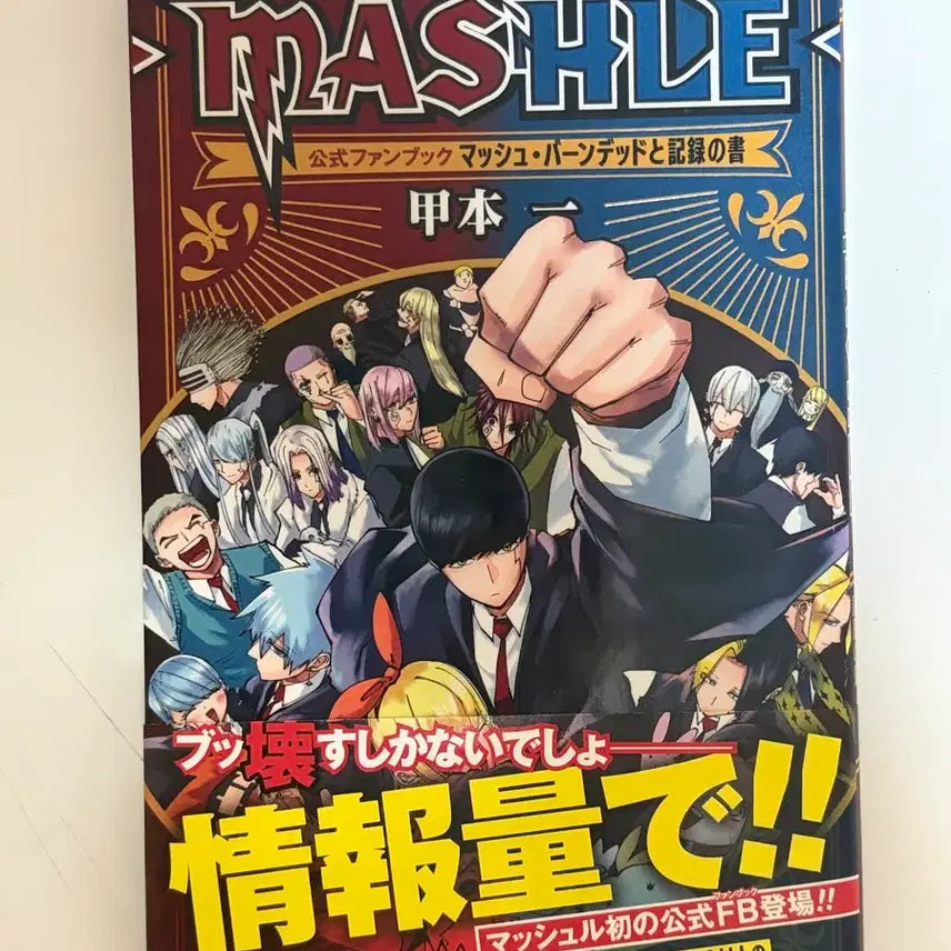 [BUNJANG] Mashle Mash Burnedead Record of Shadows Fanbook / 마슐 팬북 마슈 반데드와 기록의 서 판매 양도