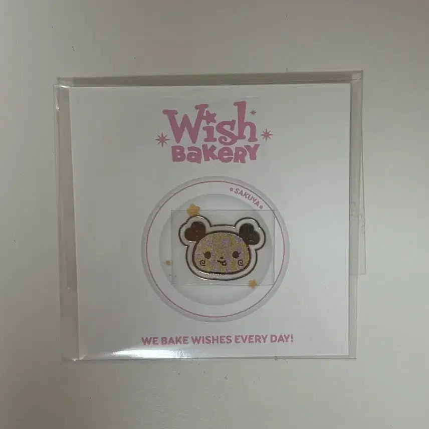 [BUNJANG] NCT WISH Sakuya Wish Bakery Metal Sticker / 엔시티위시 사쿠야 팡이 위시 베이커리 팝업 메탈 스티커