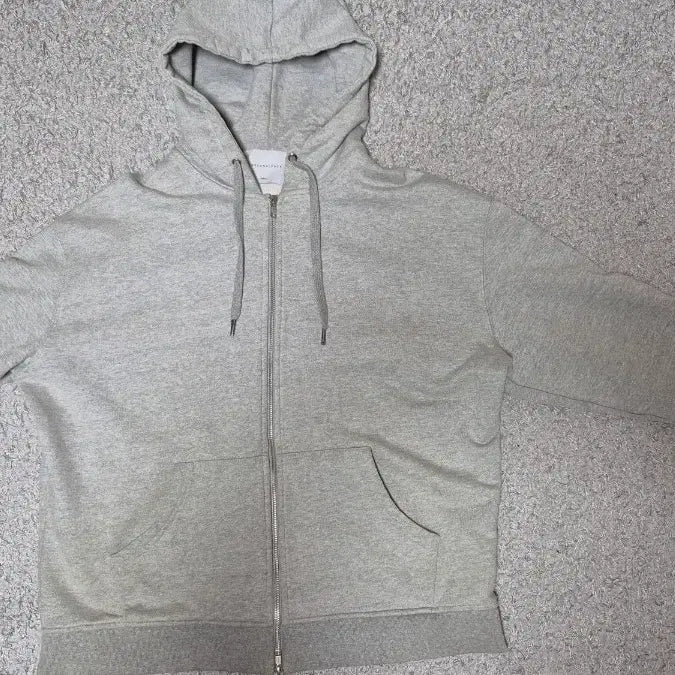 [BUNJANG] Hoodie S / 2way 회색 후드집업(상태좋음)