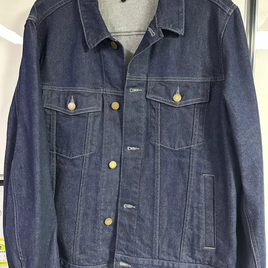 [BUNJANG] Theory Indigo Denim Jacket - L / 띠어리 인디고 데님자켓 L