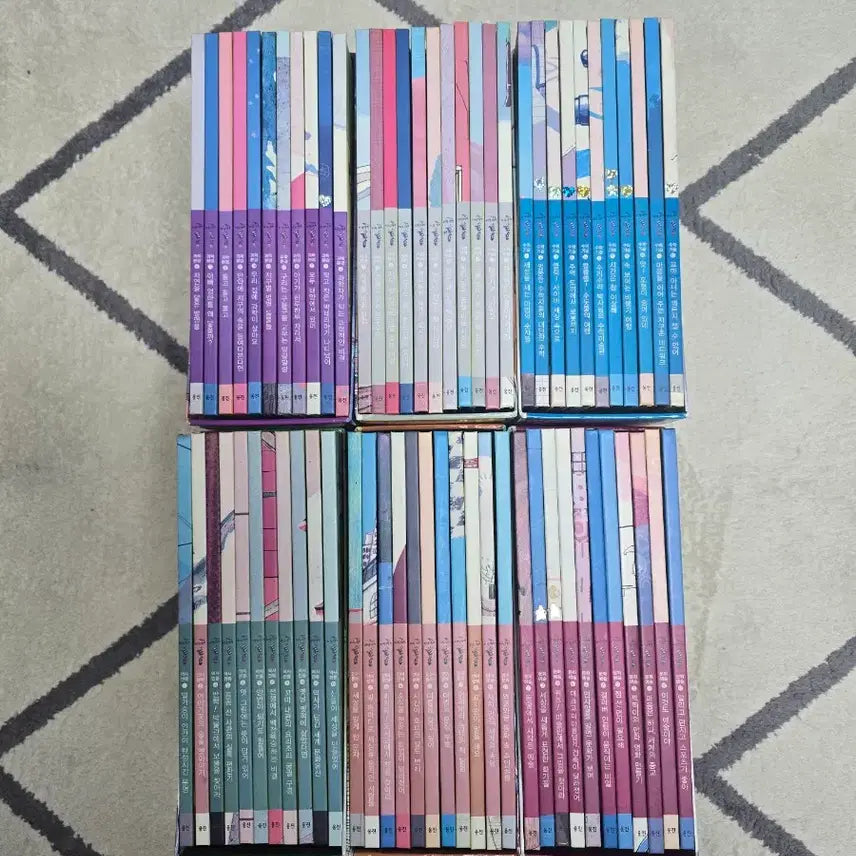 [BUNJANG] Children's Book Set (68 Books) / 웅진다책 학습 그림책 전집 68권(인성책20권, 동화책서비스)드림)