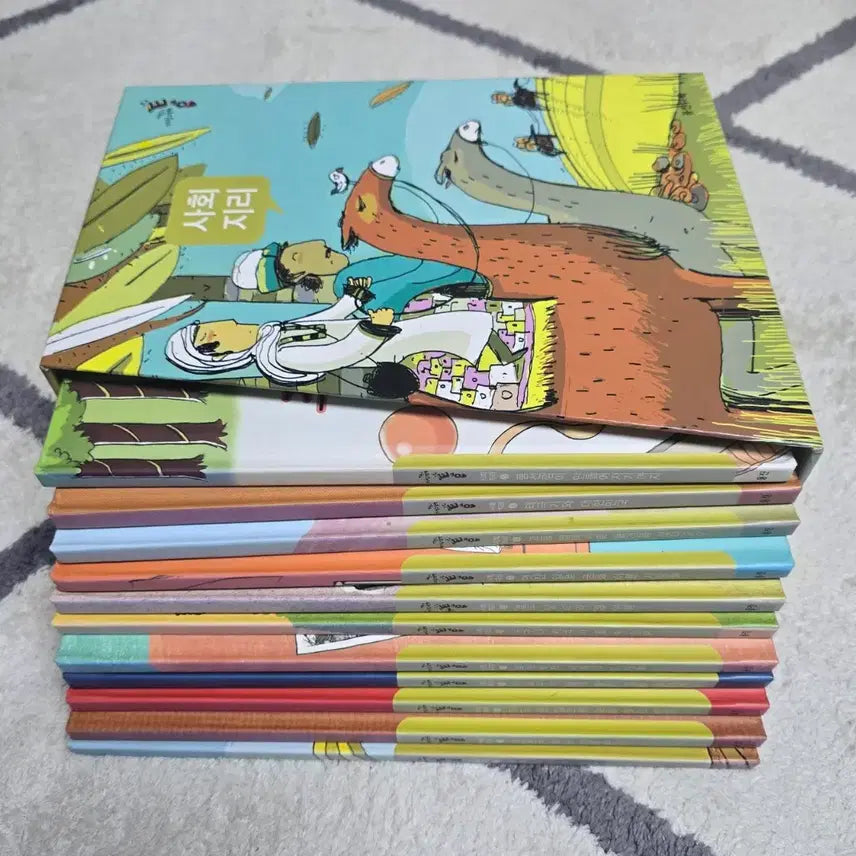 [BUNJANG] Children's Book Set (68 Books) / 웅진다책 학습 그림책 전집 68권(인성책20권, 동화책서비스)드림)