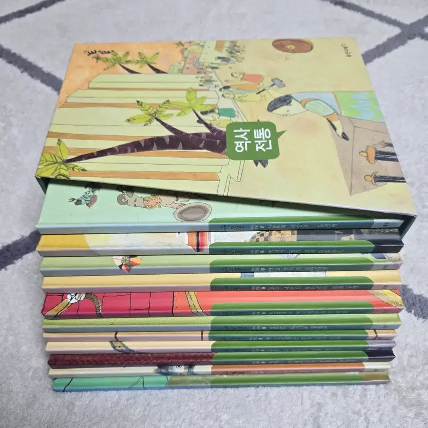 [BUNJANG] Children's Book Set (68 Books) / 웅진다책 학습 그림책 전집 68권(인성책20권, 동화책서비스)드림)
