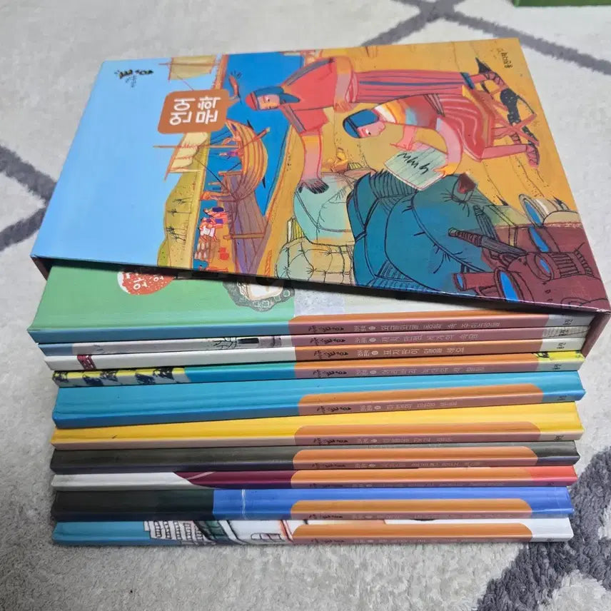 [BUNJANG] Children's Book Set (68 Books) / 웅진다책 학습 그림책 전집 68권(인성책20권, 동화책서비스)드림)