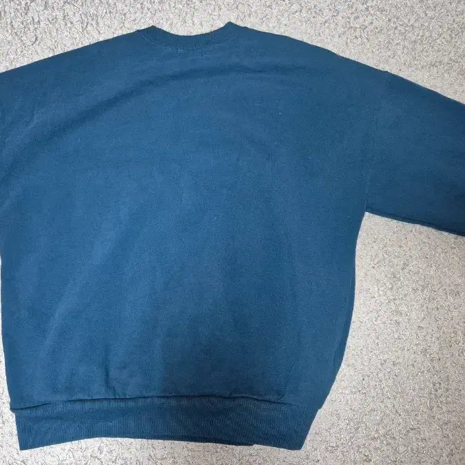 [BUNJANG] Blue Fleece Lined Sweatshirt / 블루 기모 맨투맨(상태매우양호)
