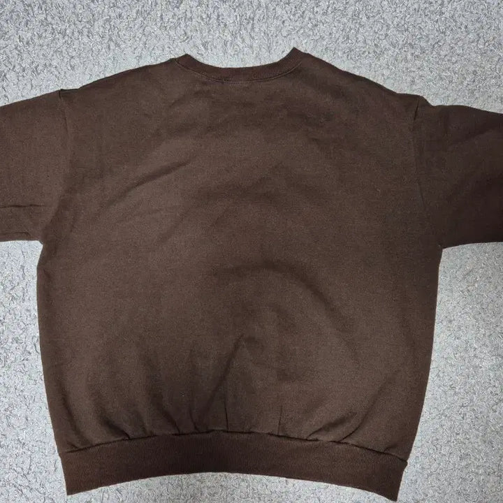 [BUNJANG] Brown Fleece Sweatshirt / 브라운 기모 맨투맨(상태좋음)