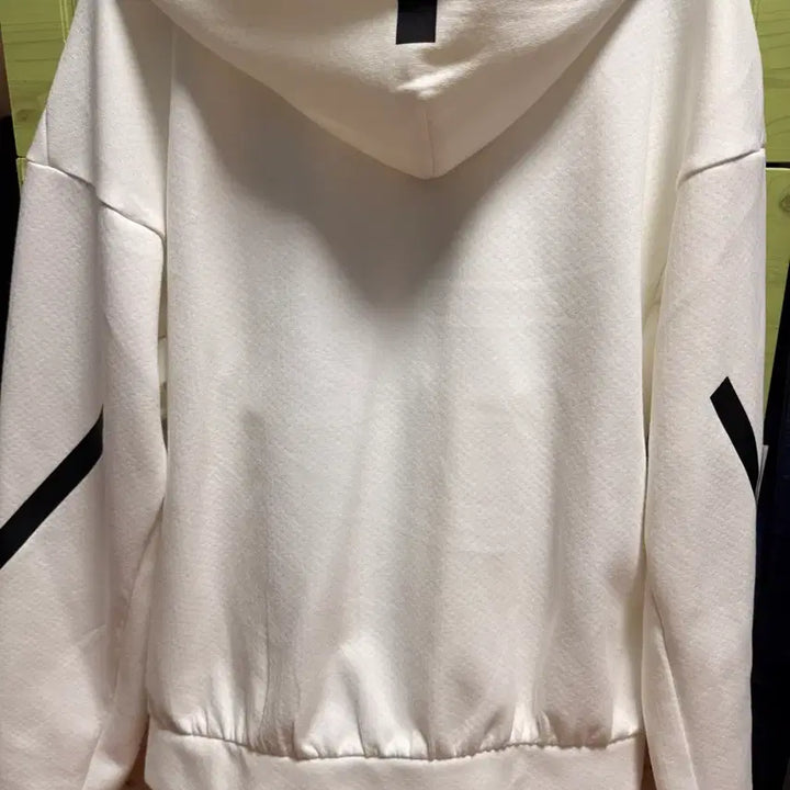 [BUNJANG] Adidas White Hoodie Zip-up (Size S) / 아디다스 화이트 후드집업 S
