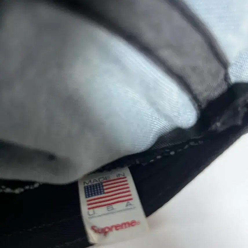 [BUNJANG] Supreme Box Logo Camp Cap Denim / 슈프림 박스로고 캠프캡 데님