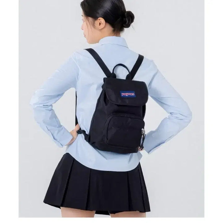 [BUNJANG] JanSport Highland Mini Backpack Black / 잔스포츠 하이랜드 미니 백팩 블랙