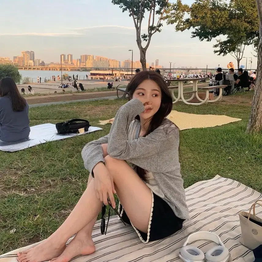 [BUNJANG] Lazy Shop Knit Pants / 레이지샵 니트팬츠