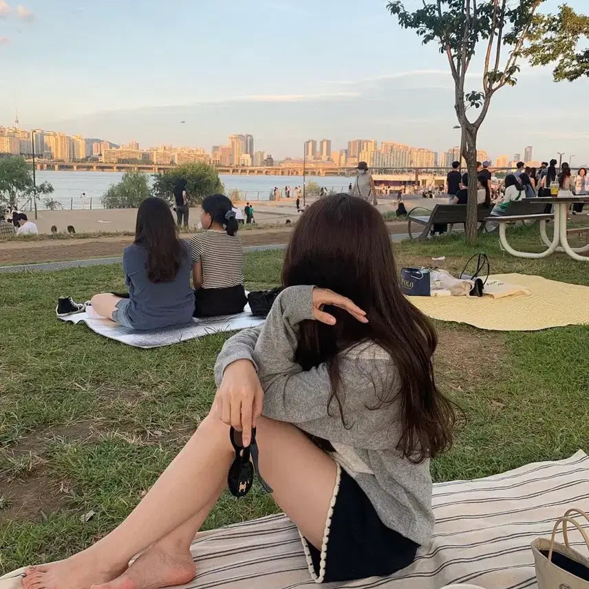 [BUNJANG] Lazy Shop Knit Pants / 레이지샵 니트팬츠