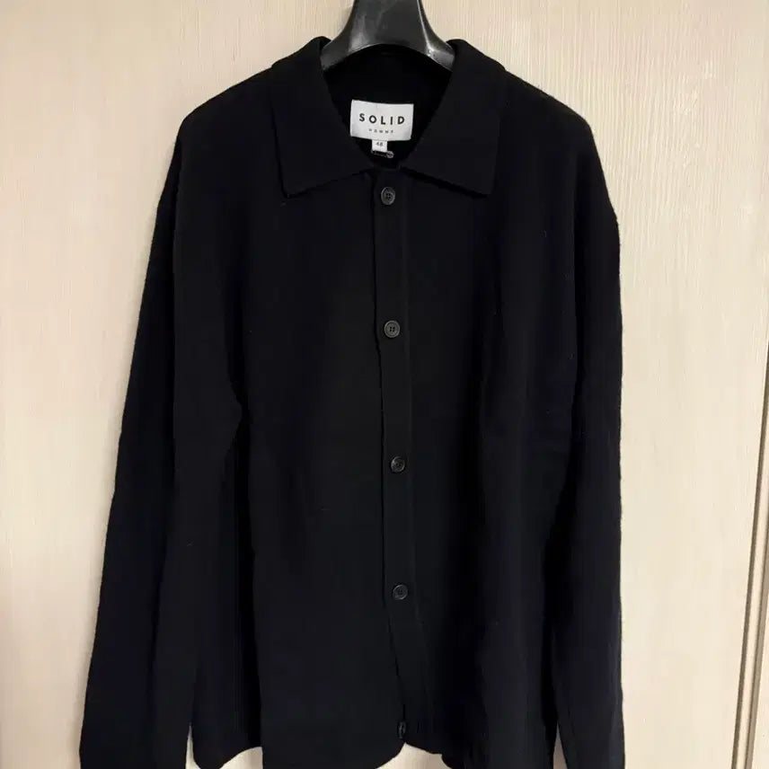 [BUNJANG] Solid Homme Wool Collar Cardigan / 솔리드옴므 울 카라 가디건 새제품 싸게팔아요!