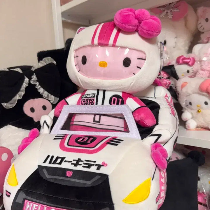 [BUNJANG] Hello Kitty Racing Kitty Doll / 레어) 헬로키티인형 레이싱키티 레이싱카키티 키티인형