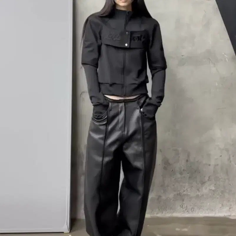 [BUNJANG] Bohemian Seoul 2000 Archives Trimming Bird Leather Pants / (새상품) 0104 레더팬츠 보헤미안서울 2000아카이브스 트리밍버드