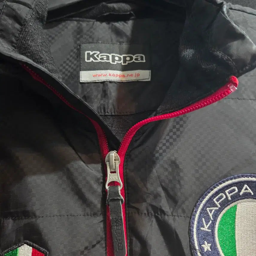 [BUNJANG] Kappa Golf Color Block Windbreaker Jacket / 일본판 카파 골프 배색 절개 블루종 바람막이 자켓