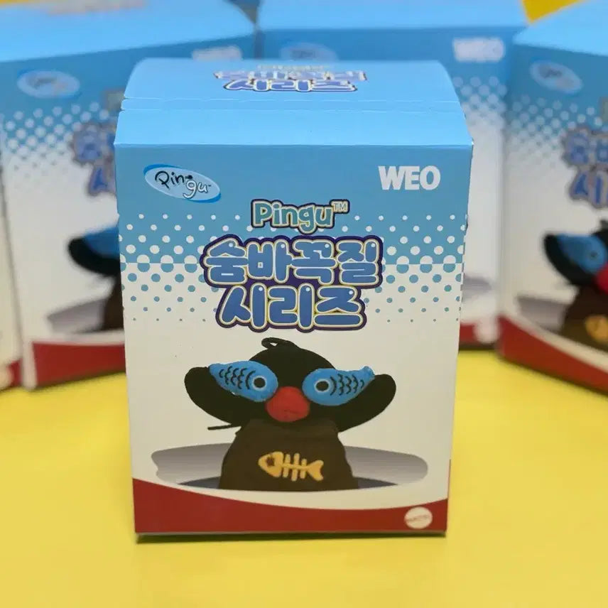 [BUNJANG] Pingu Hide-and-Seek Series Plush Keychain (Sealed) / 비닐 미개봉)선택가능) WEO 핑구 숨바꼭질 시리즈 인형 키링