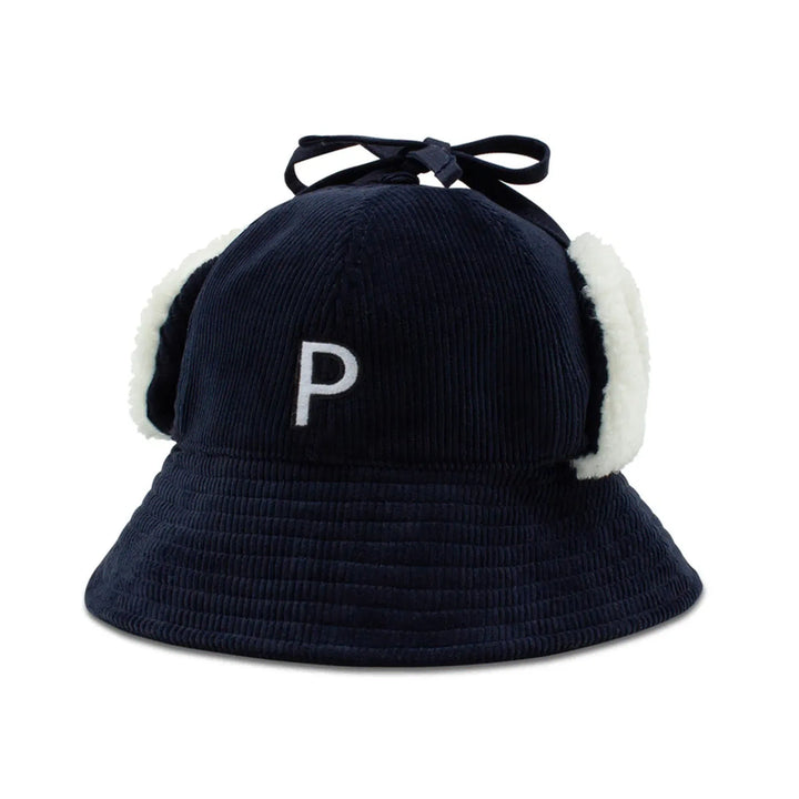 [BUNJANG] Playbo Corduroy Bucket Hat Navy / *새상품* 플레이부 코듀로이 버킷햇 모자 네이비