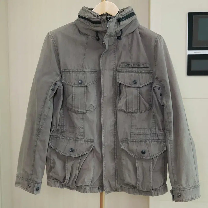 [BUNJANG] Armani Exchange Multi-Pocket Hooded Jacket / 아르마니 익스체인지 멀티포켓 후드 자켓