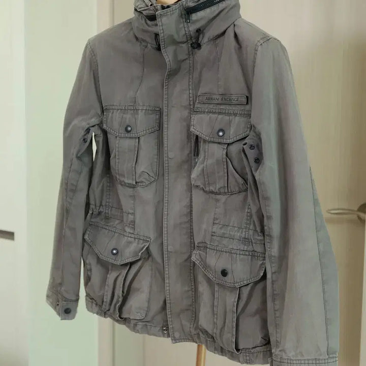 [BUNJANG] Armani Exchange Multi-Pocket Hooded Jacket / 아르마니 익스체인지 멀티포켓 후드 자켓