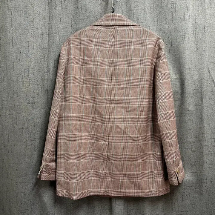 [BUNJANG] EnC Houndstooth Check Jacket (85-90) / [EnC] 이앤씨 울 97% 하운드투스 체크 자켓 (85-90)
