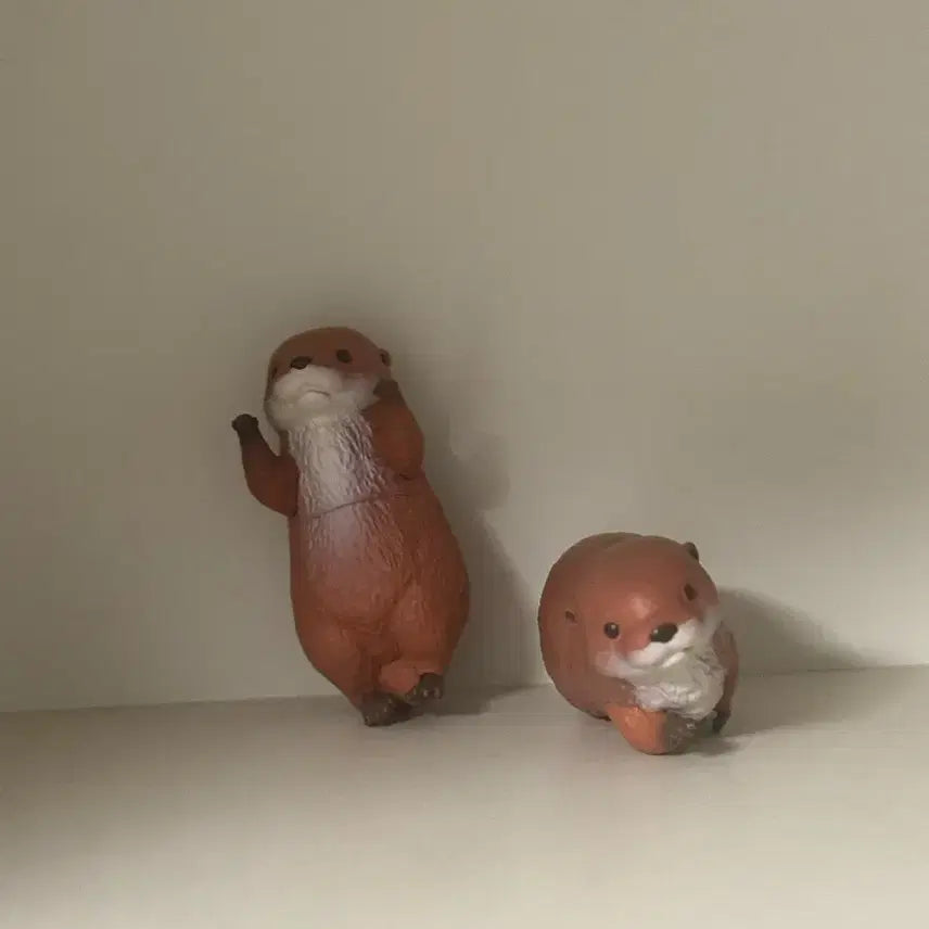 [BUNJANG] Floating Otter Gacha Figure Set / 물에 뜨는 수달 가챠 2개