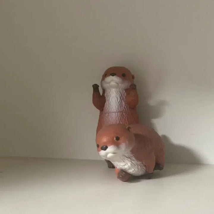 [BUNJANG] Floating Otter Gacha Figure Set / 물에 뜨는 수달 가챠 2개