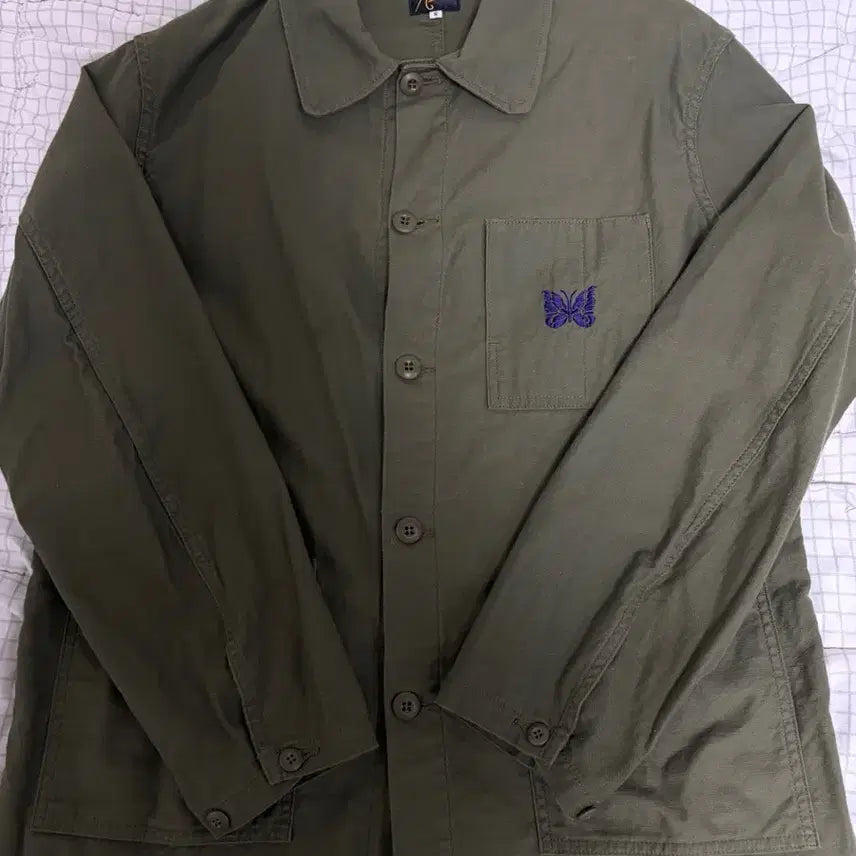 [BUNJANG] Needles Coverall Jacket S / 니들스 커버올 자켓 s